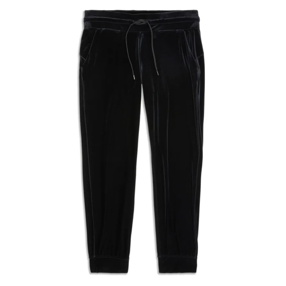 JUICY COUTURE velvet black joggers casual pants sport